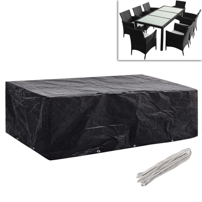 Coperture Arredi Giardino 2pz Polyrattan 8 Persone 300x140 cm | homemem39