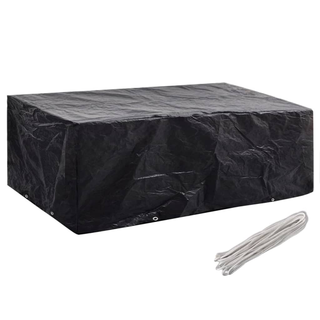 Coperture Arredi Giardino 2 pz 8 Occhielli 200x160x70 cm | homemem39