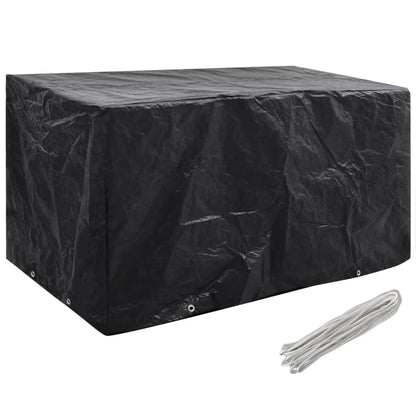 Coperture Arredi Giardino 2 pz 8 Occhielli 180x70x90 cm | homemem39