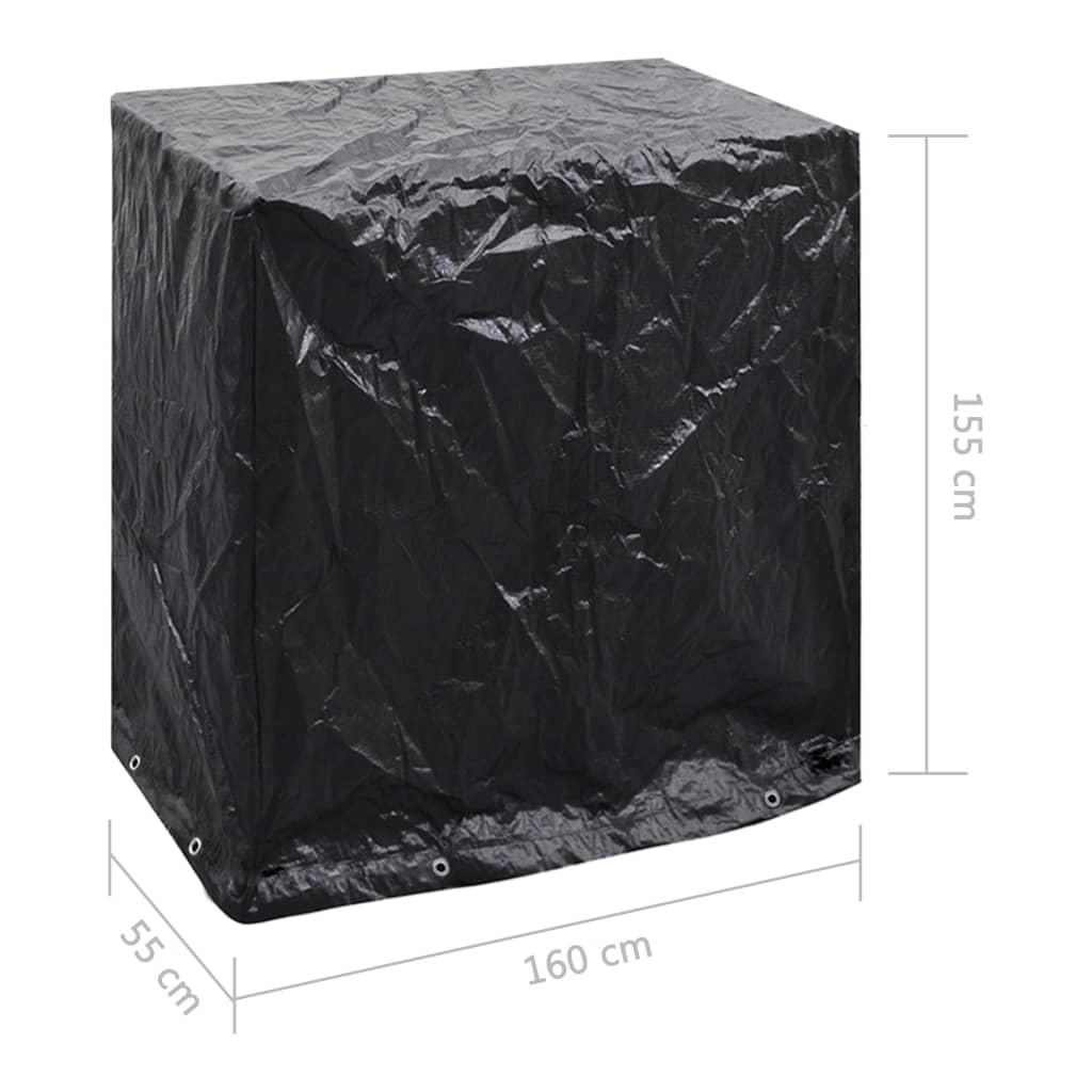 Coperture Tavoli Pingpong 2pz 8 Occhielli Esterni 160x55x182 cm | homemem39