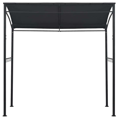 Gazebo per Barbecue 215x150x220 cm Antracite in Acciaio | homemem39