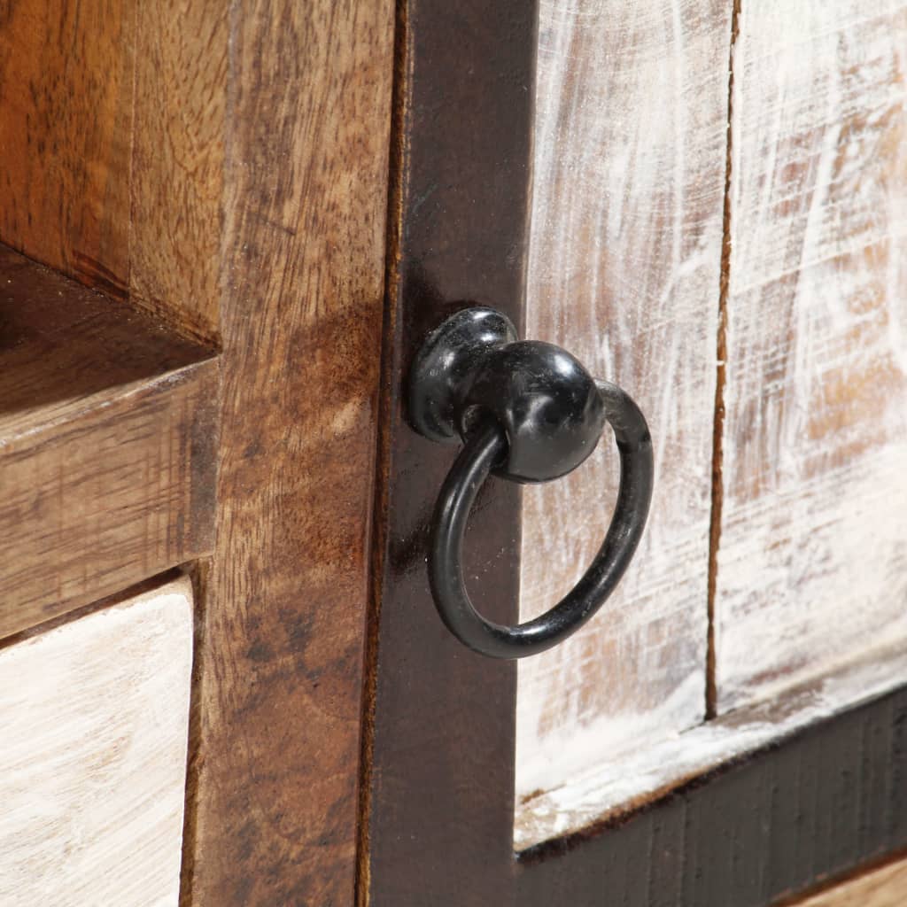 Mobile Porta TV 120x30x40 cm in Legno Massello di Recupero | homemem39