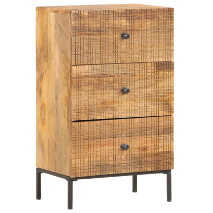 Credenza 45x30x75 cm in Legno Massello di Mango - homemem39