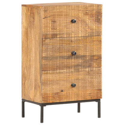 Credenza 45x30x75 cm in Legno Massello di Mango - homemem39