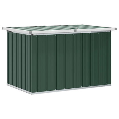 Baule da giardino verde 109x67x65 cm