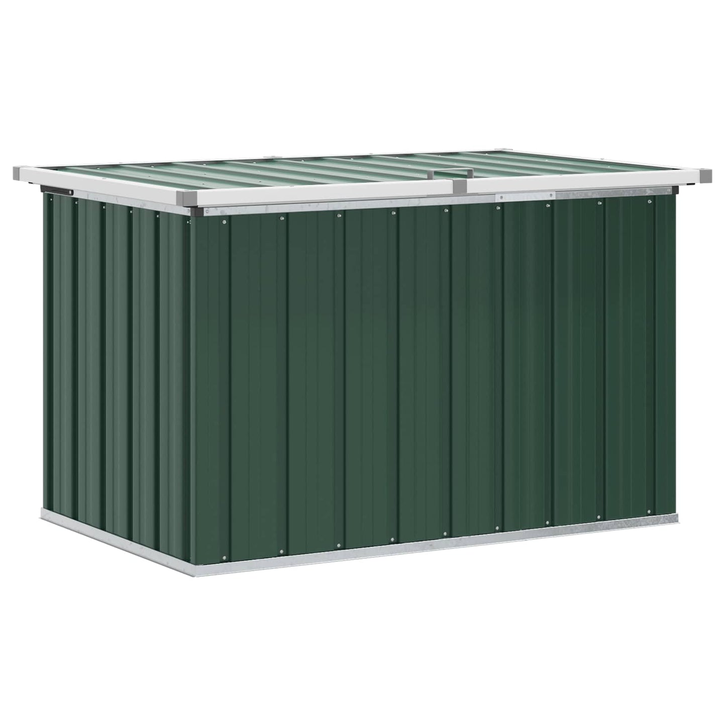 Baule da giardino verde 109x67x65 cm | homemem39
