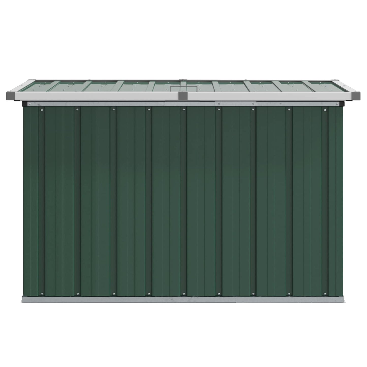 Baule da giardino verde 109x67x65 cm | homemem39