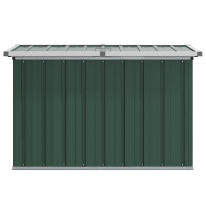 Baule da giardino verde 109x67x65 cm | homemem39