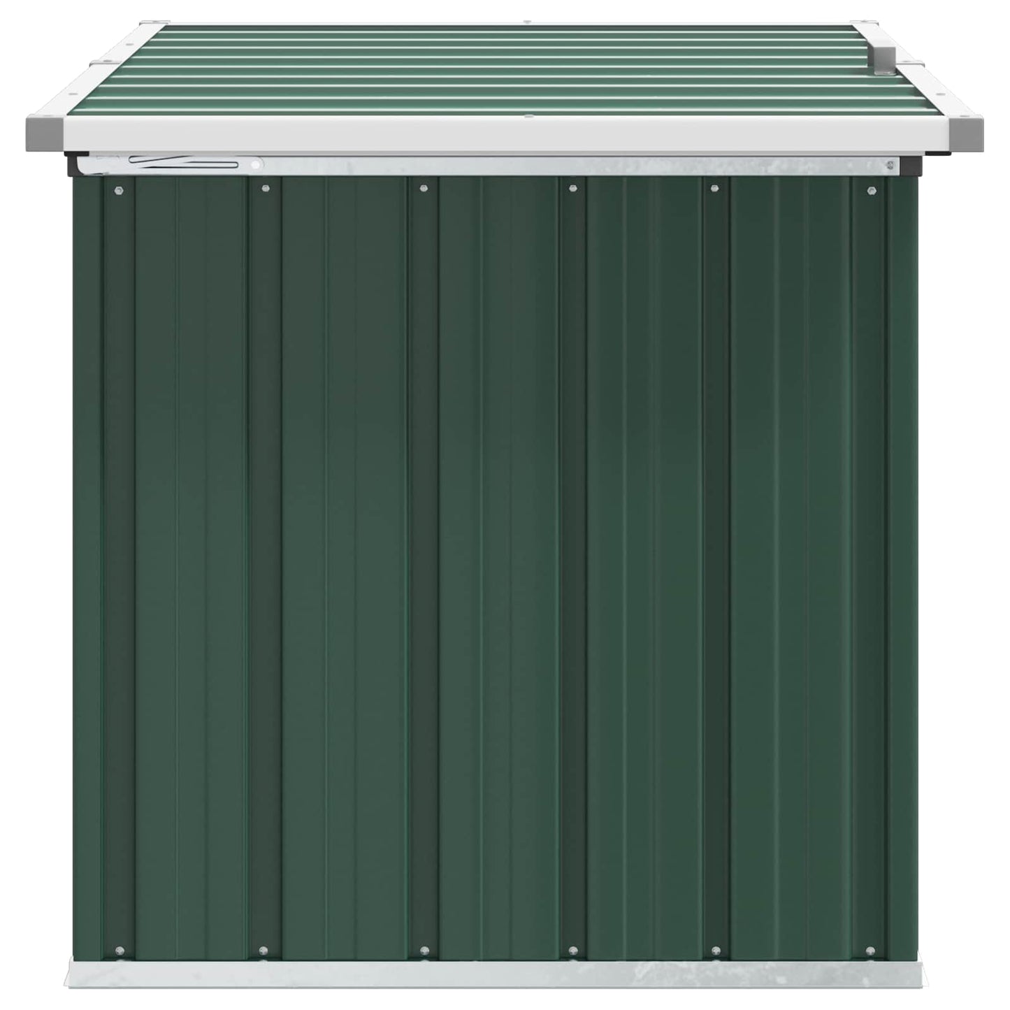 Baule da giardino verde 109x67x65 cm | homemem39