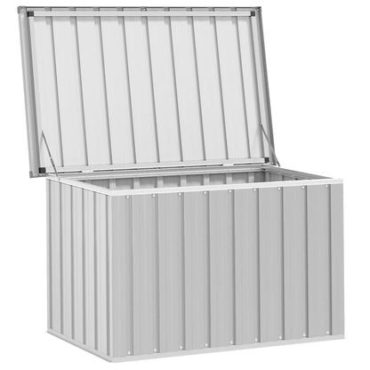 Baule da Giardino Grigio 109x67x65 cm