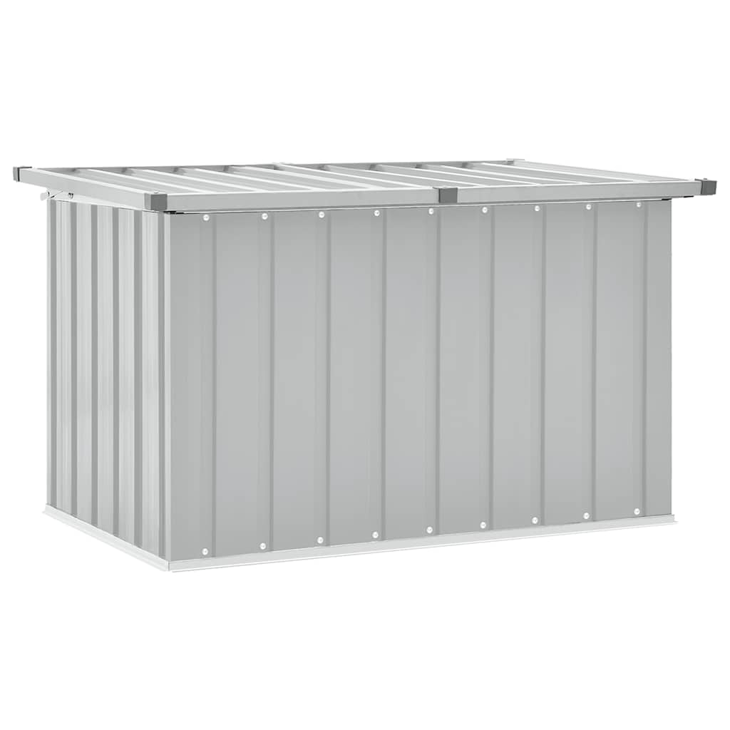 Baule da Giardino Grigio 109x67x65 cm | homemem39