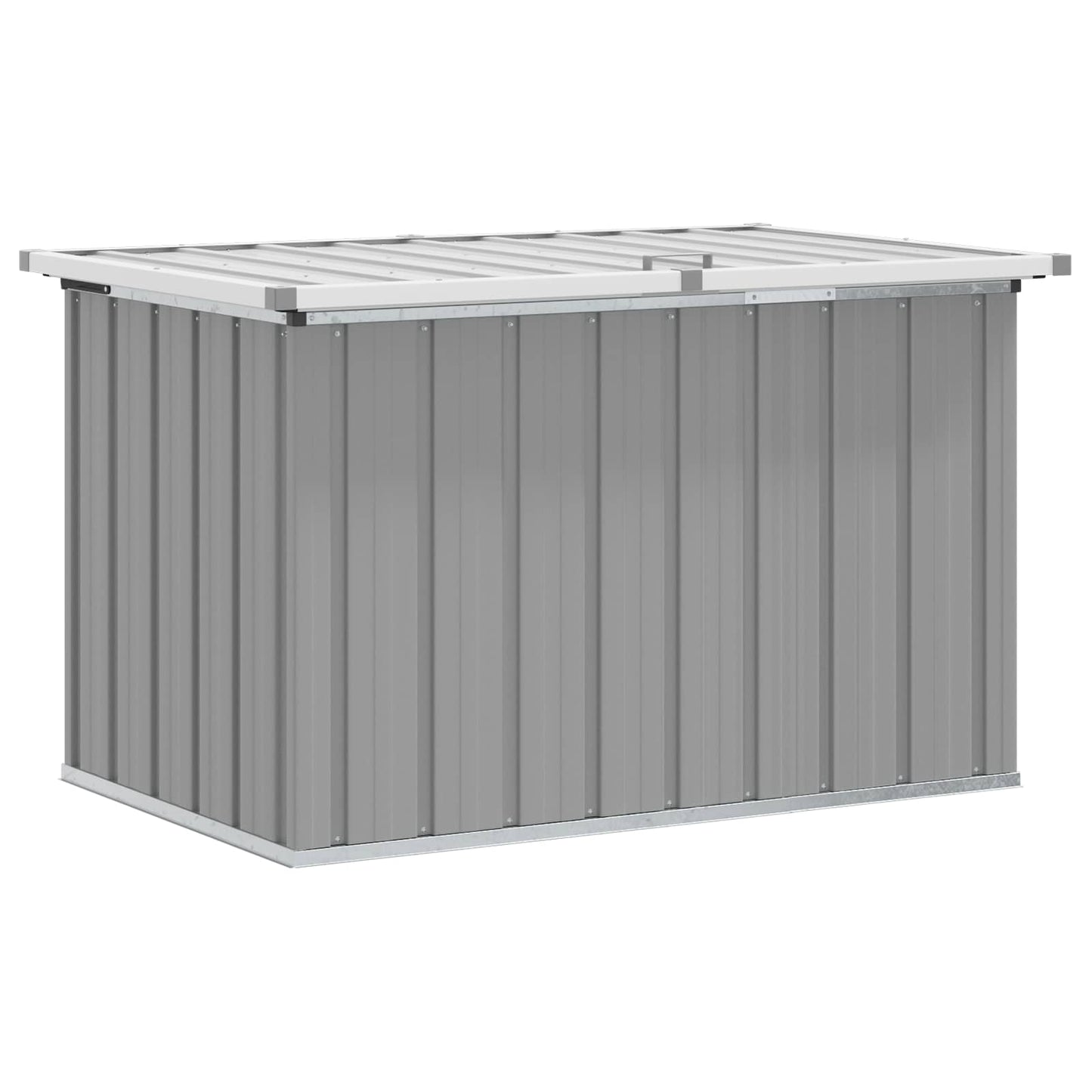 Baule da Giardino Grigio 109x67x65 cm | homemem39
