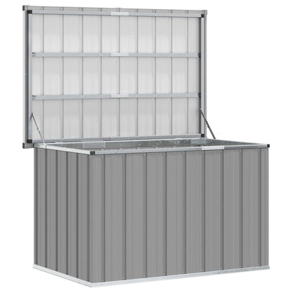 Baule da Giardino Grigio 109x67x65 cm | homemem39