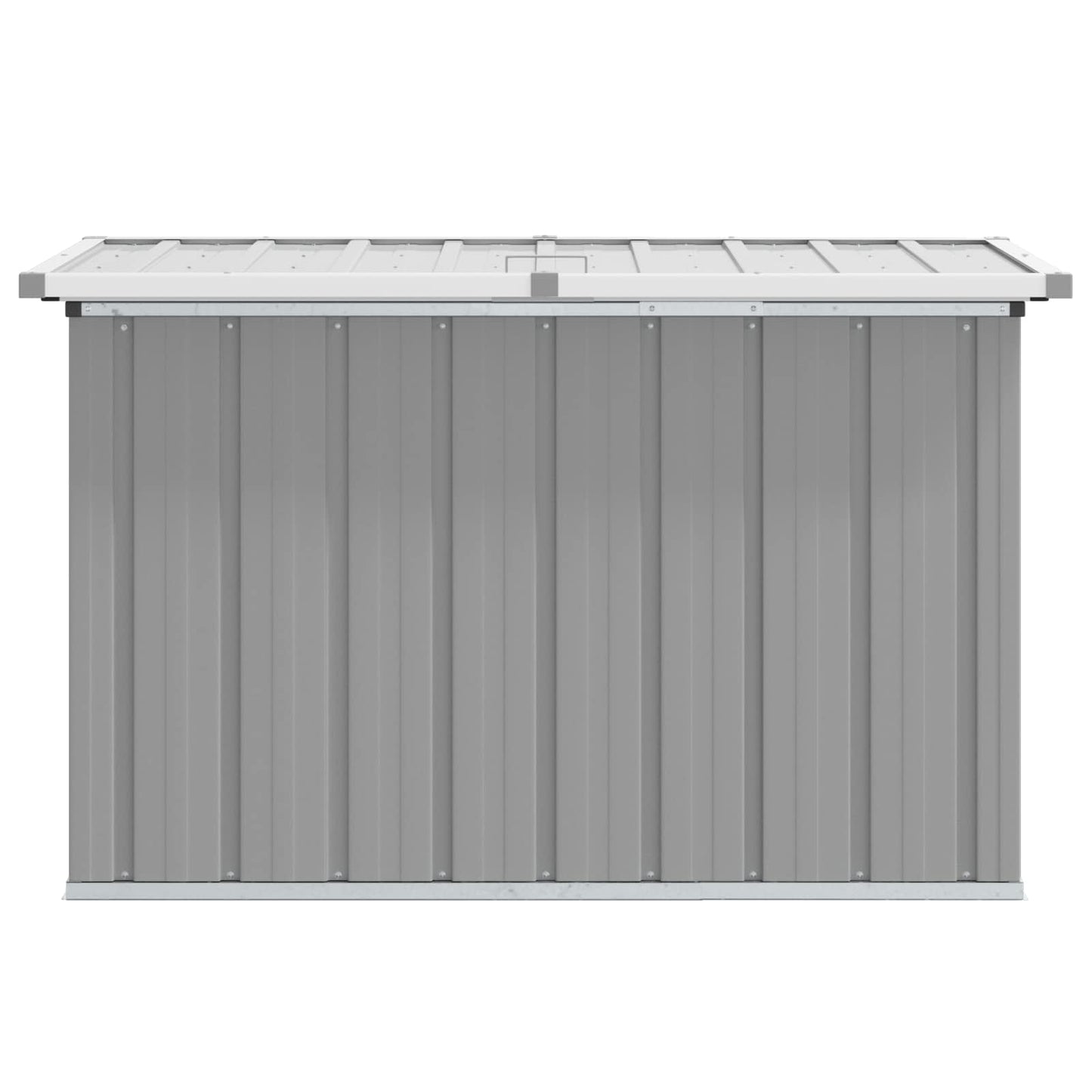 Baule da Giardino Grigio 109x67x65 cm | homemem39