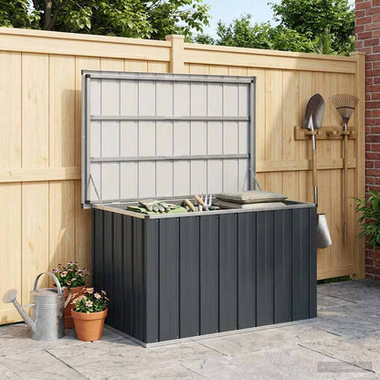 Baule da Giardino Antracite 109x67x65 cm