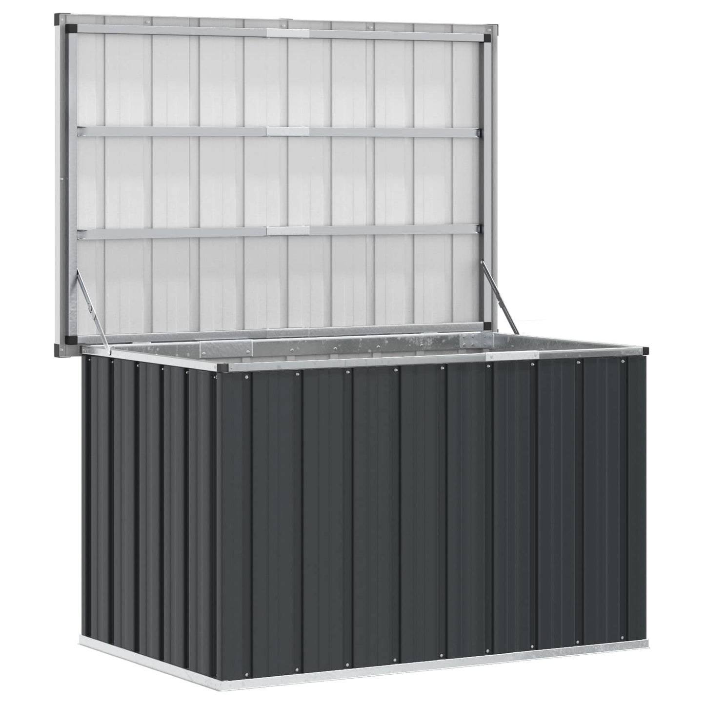 Baule da Giardino Antracite 109x67x65 cm | homemem39