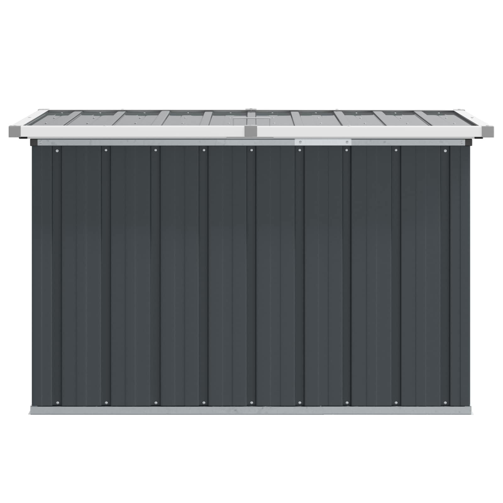 Baule da Giardino Antracite 109x67x65 cm | homemem39