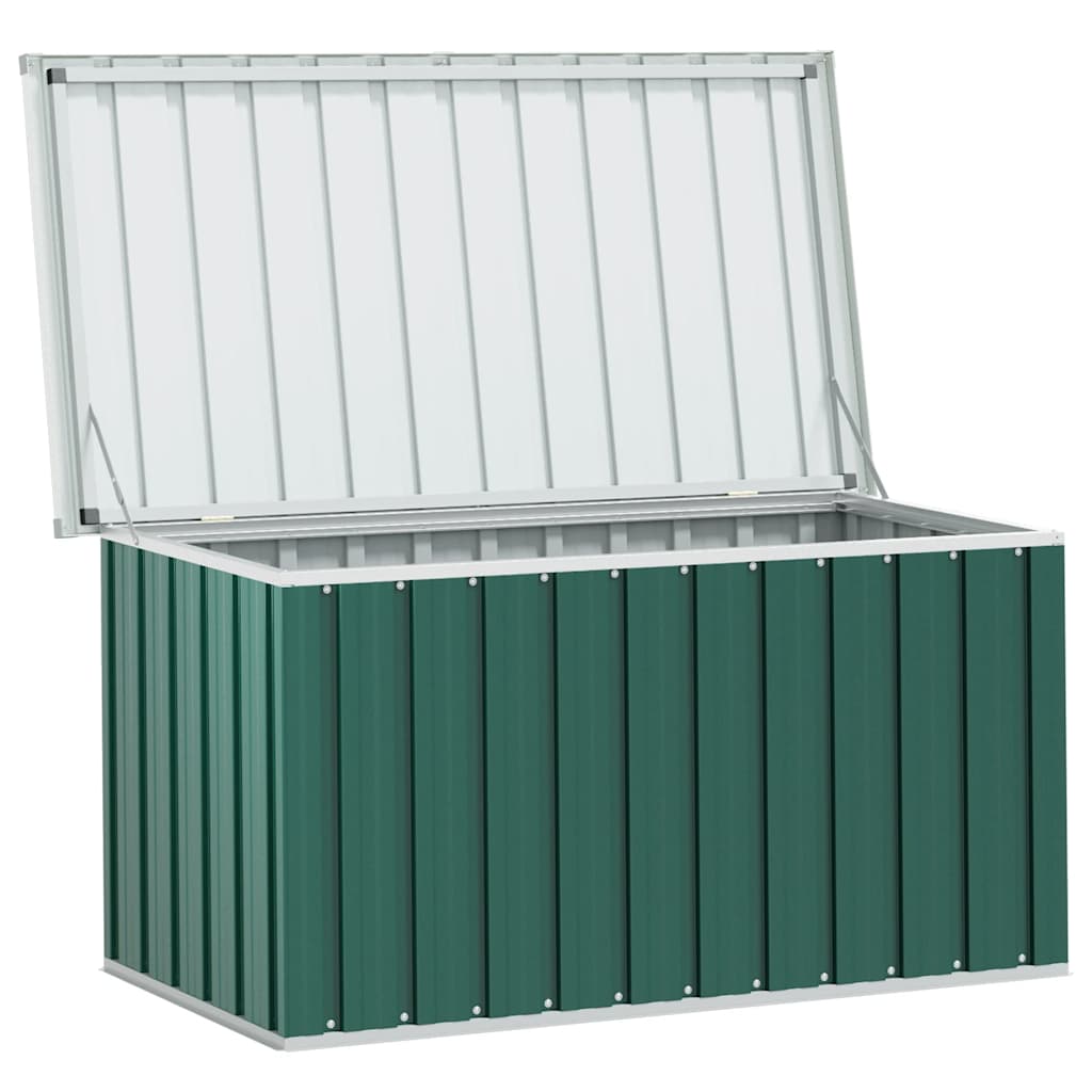 Baule da Giardino Verde 129x67x65 cm - homemem39