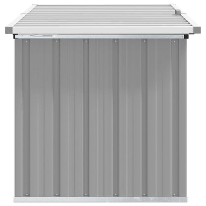 Baule da Giardino Grigio 129x67x65 cm | homemem39