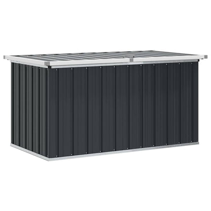 Baule da Giardino Antracite 129x67x65 cm