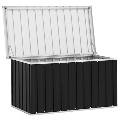 Baule da Giardino Antracite 129x67x65 cm