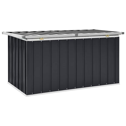 Baule da Giardino Antracite 129x67x65 cm