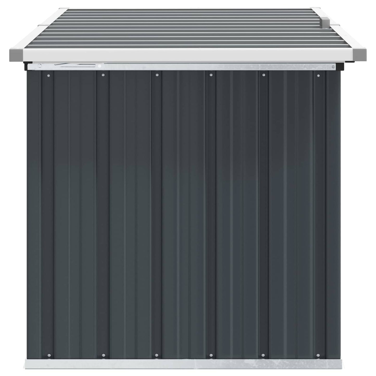 Baule da Giardino Antracite 129x67x65 cm | homemem39