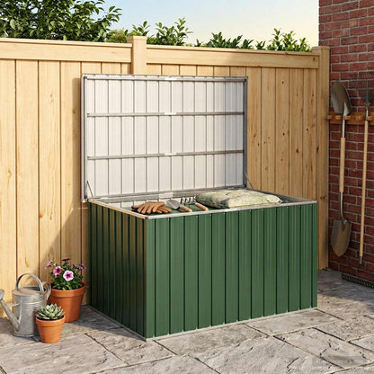 Baule da Giardino Verde 149x99x93 cm | homemem39