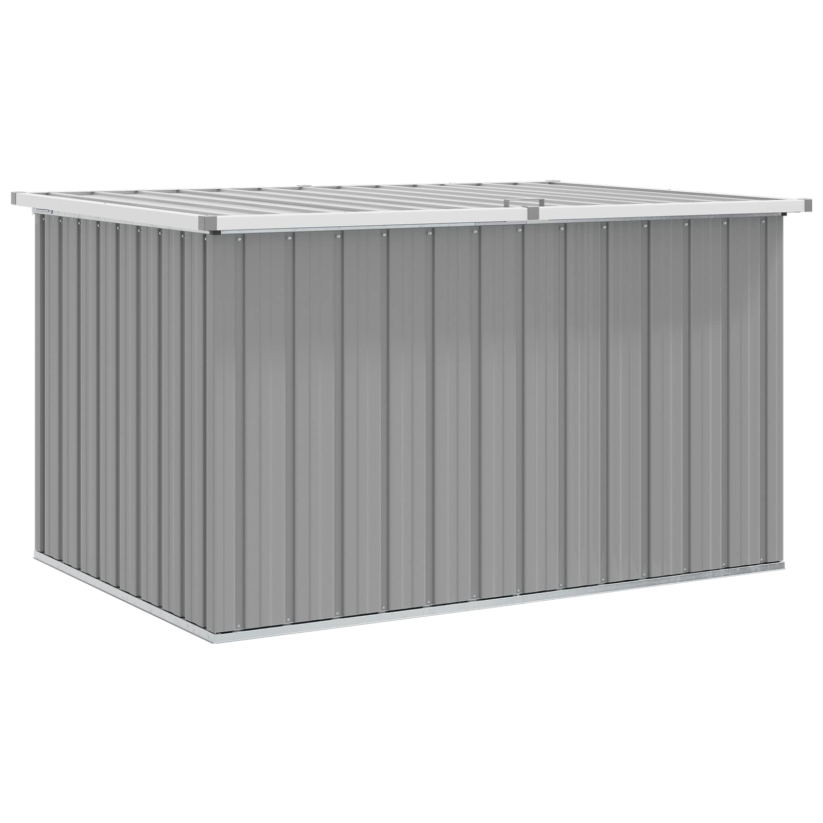 Baule da Giardino Grigio 149x99x93 cm | homemem39