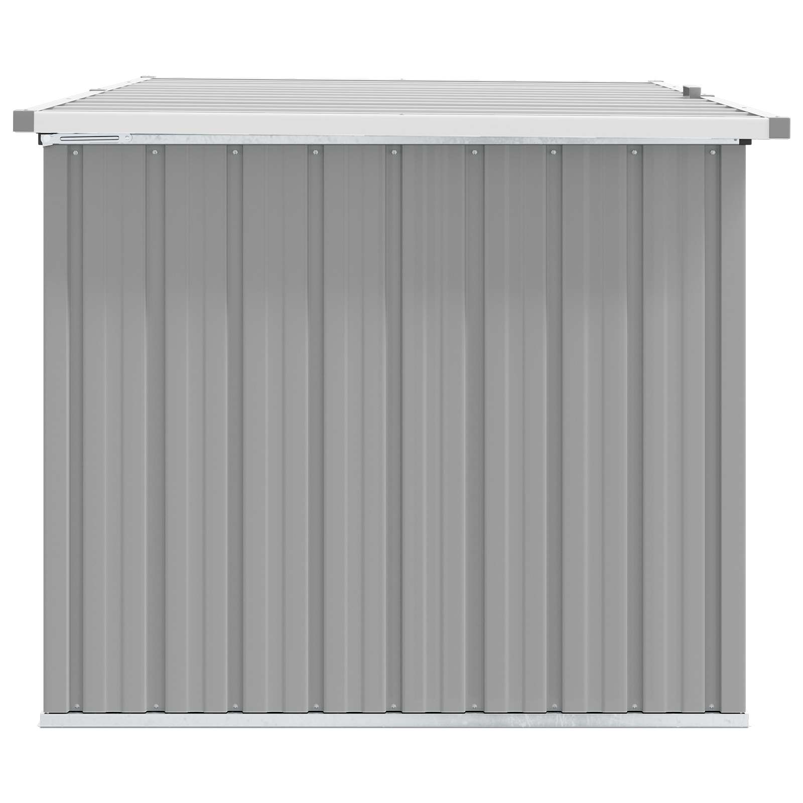 Baule da Giardino Grigio 149x99x93 cm | homemem39