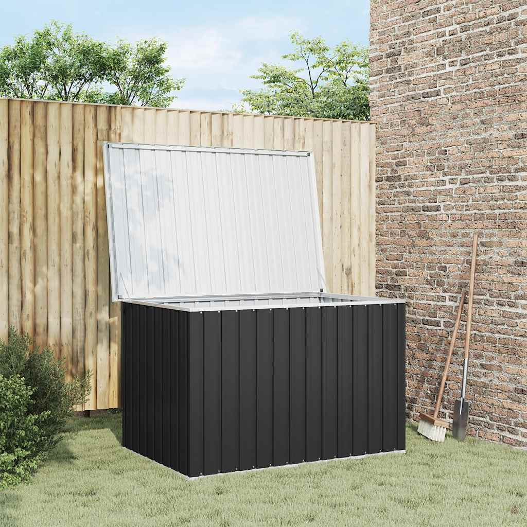 Baule da Giardino Antracite 149x99x93 cm | homemem39