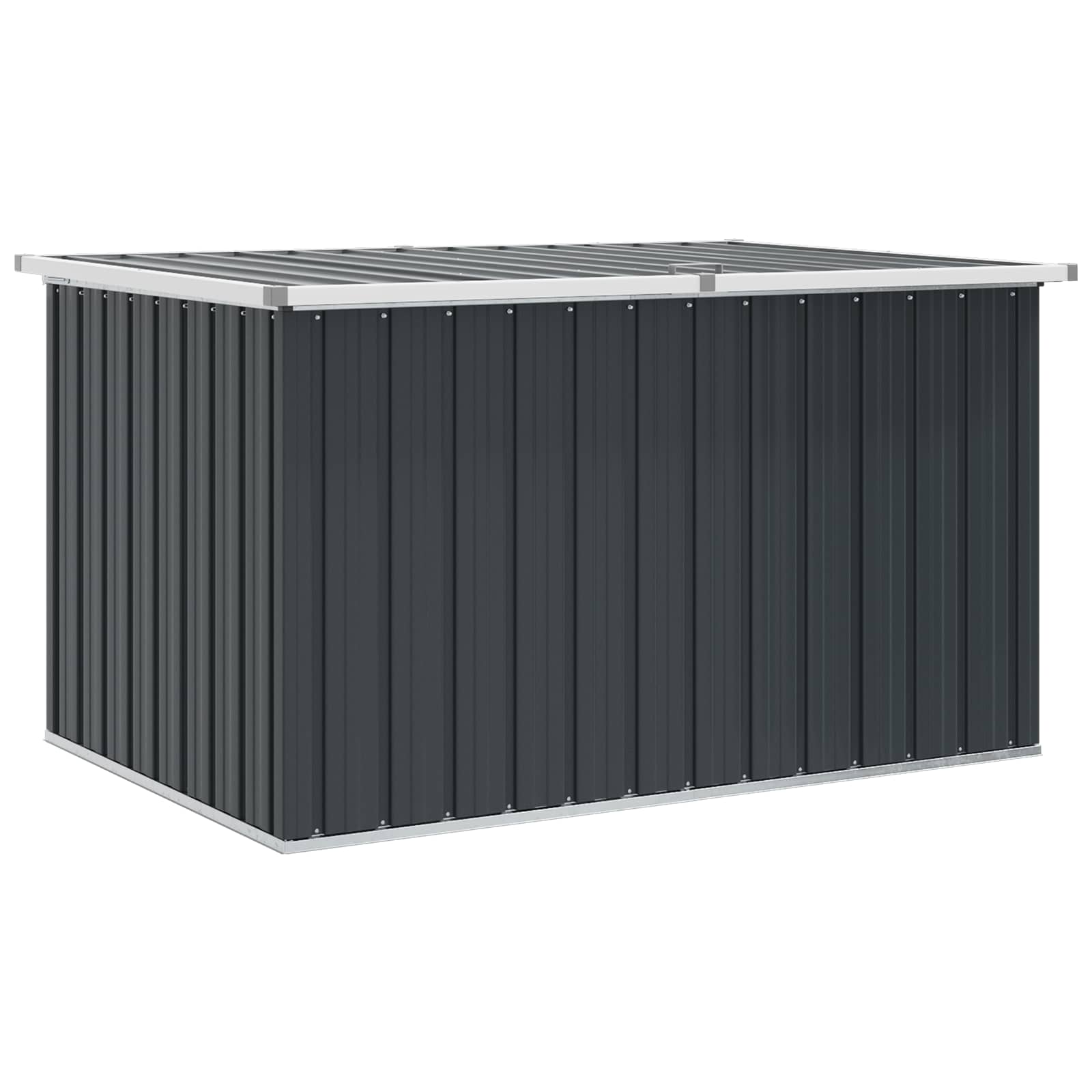 Baule da Giardino Antracite 149x99x93 cm | homemem39