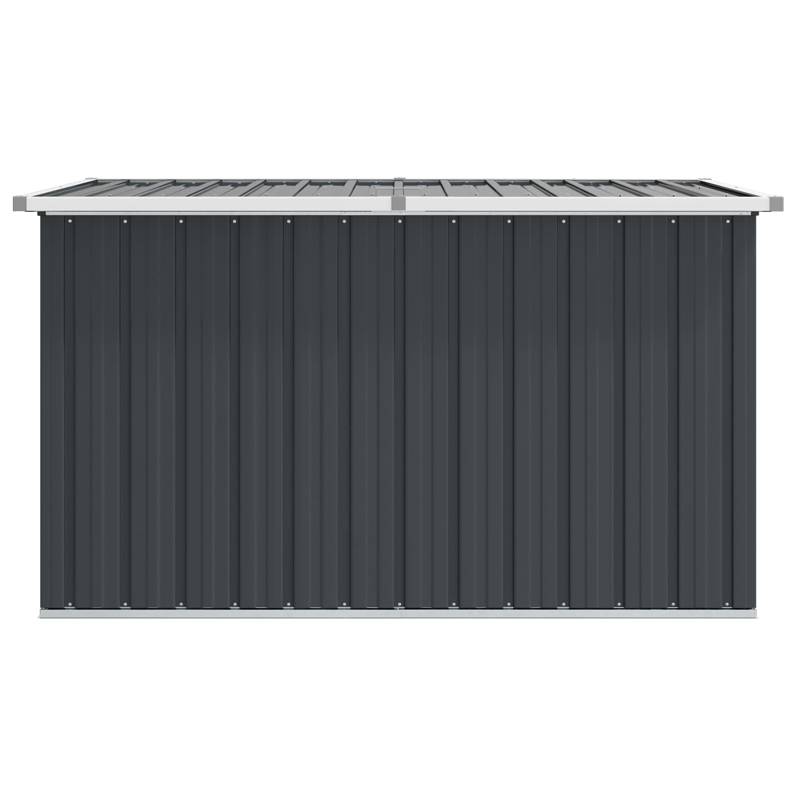 Baule da Giardino Antracite 149x99x93 cm | homemem39