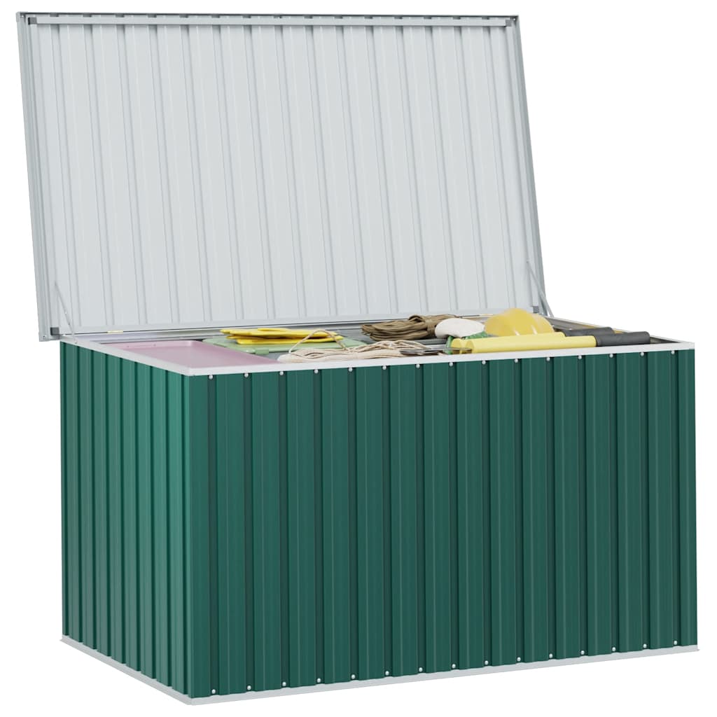 Baule da Giardino Verde 171x99x93 cm | homemem39