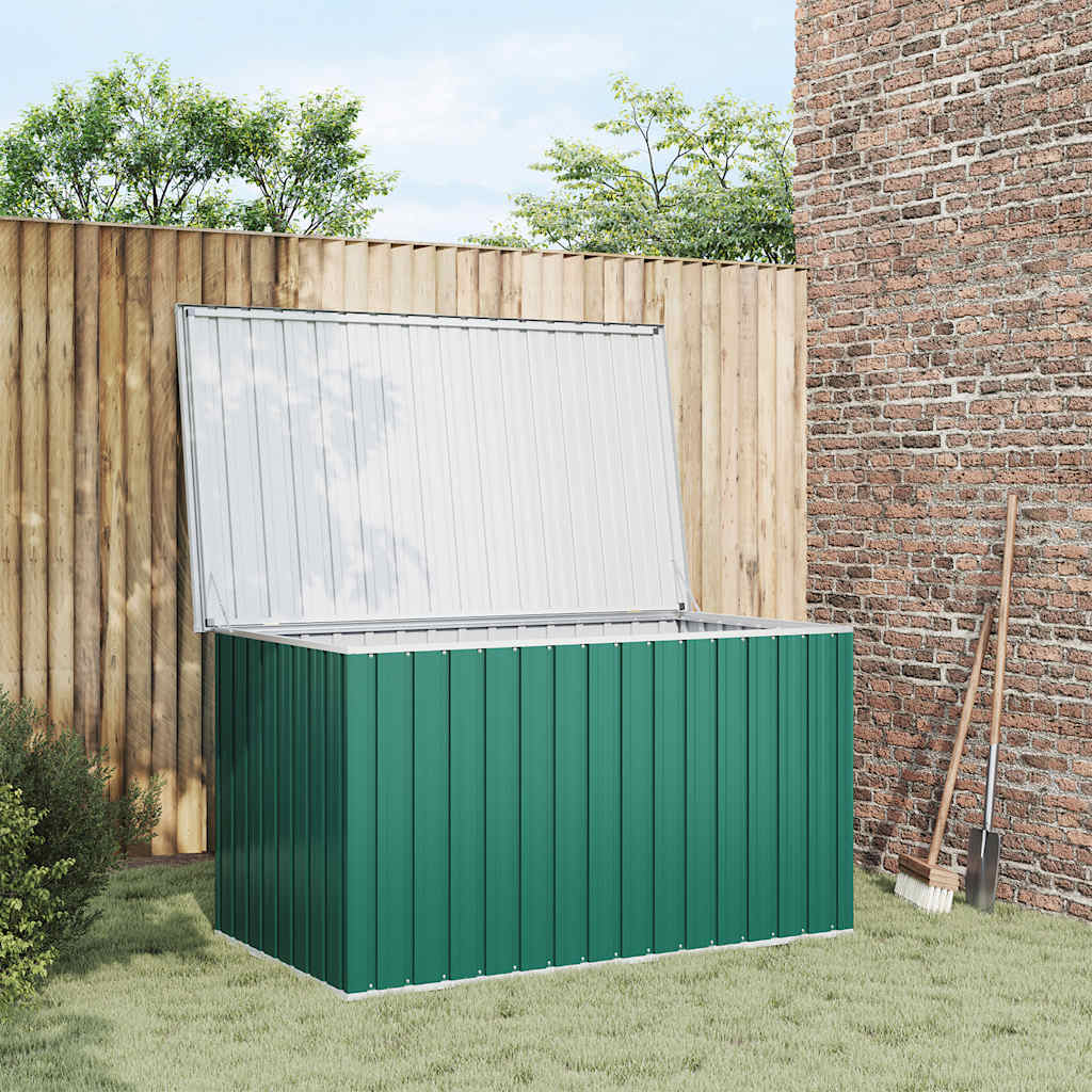 Baule da Giardino Verde 171x99x93 cm | homemem39