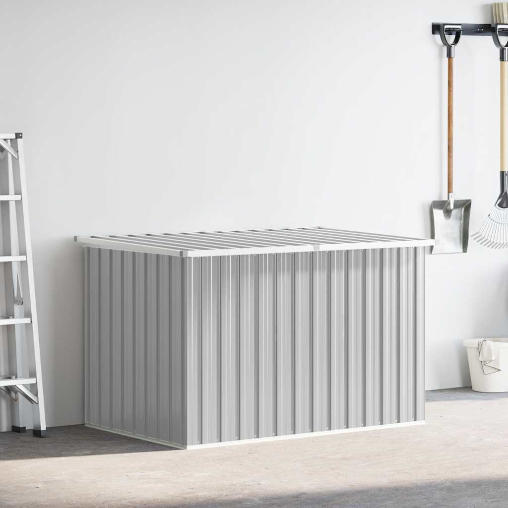 Baule da Giardino Grigio 171x99x93 cm
