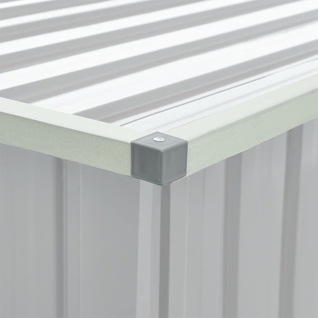 Baule da Giardino Grigio 171x99x93 cm - homemem39