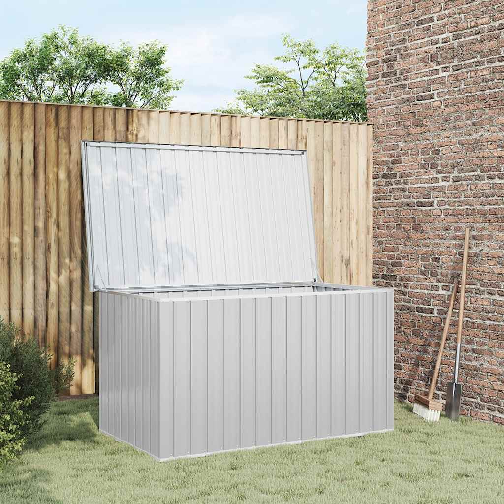 Baule da Giardino Grigio 171x99x93 cm