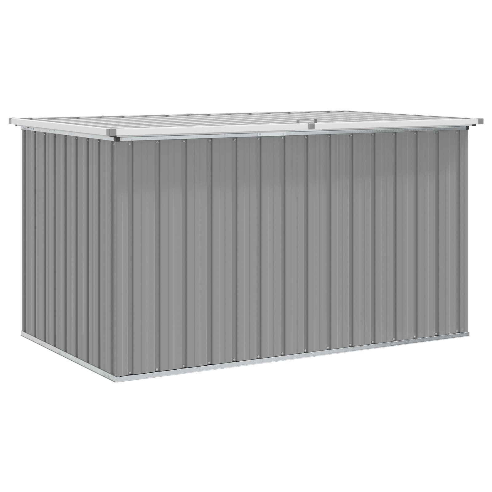 Baule da Giardino Grigio 171x99x93 cm | homemem39