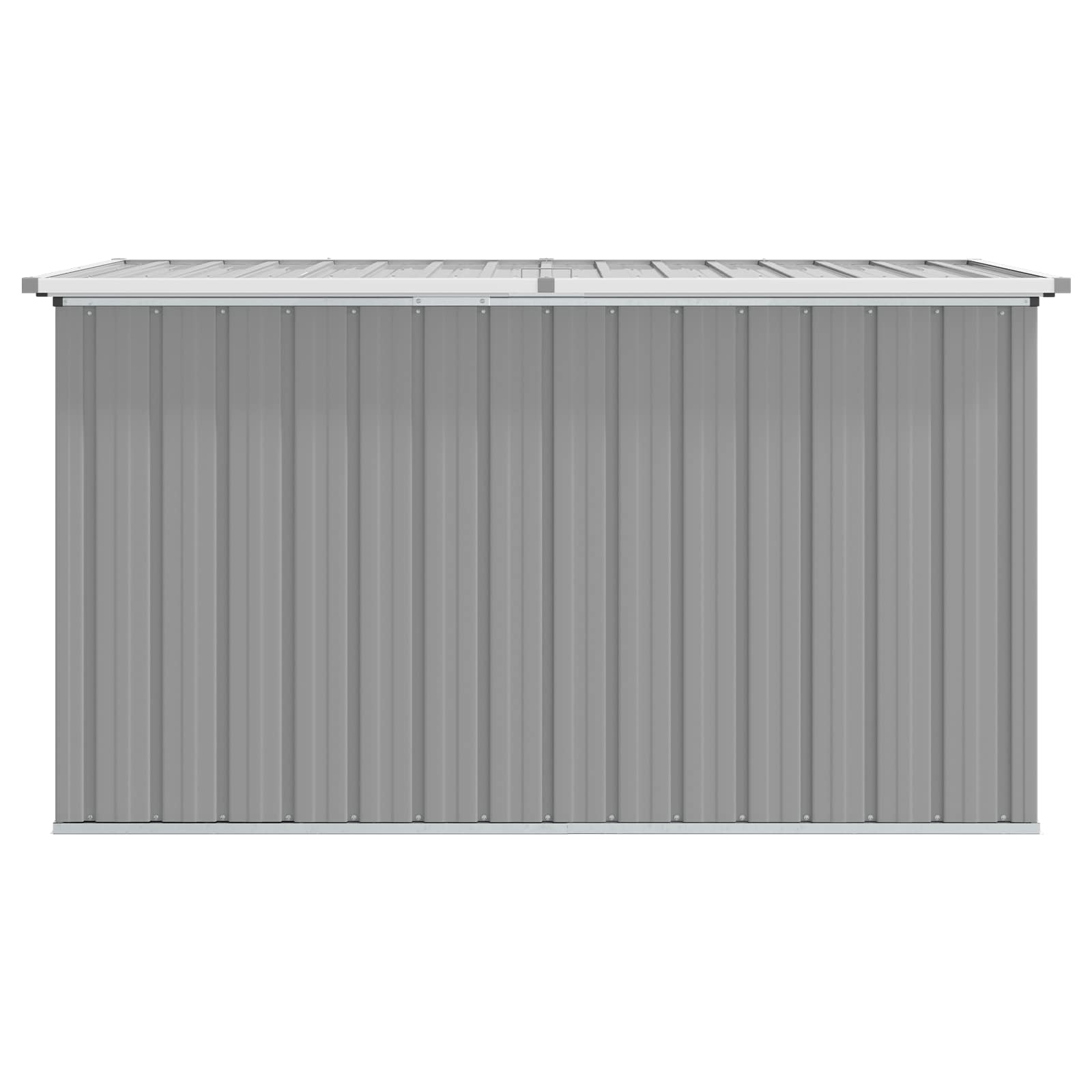 Baule da Giardino Grigio 171x99x93 cm | homemem39