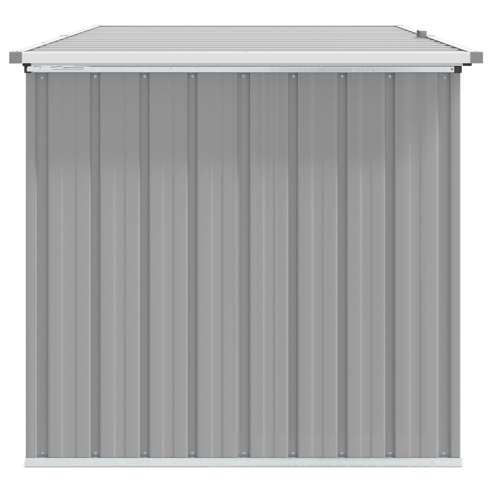 Baule da Giardino Grigio 171x99x93 cm | homemem39