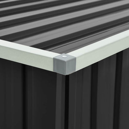 Baule da Giardino Antracite 171x99x93 cm - homemem39