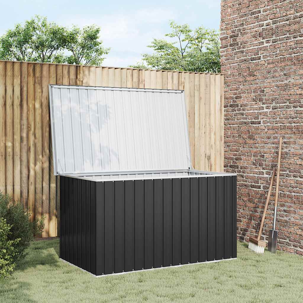 Baule da Giardino Antracite 171x99x93 cm | homemem39