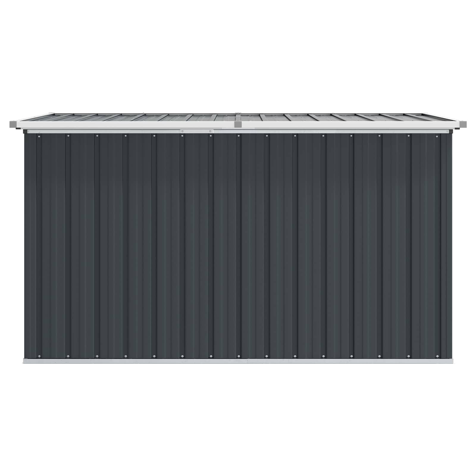 Baule da Giardino Antracite 171x99x93 cm | homemem39