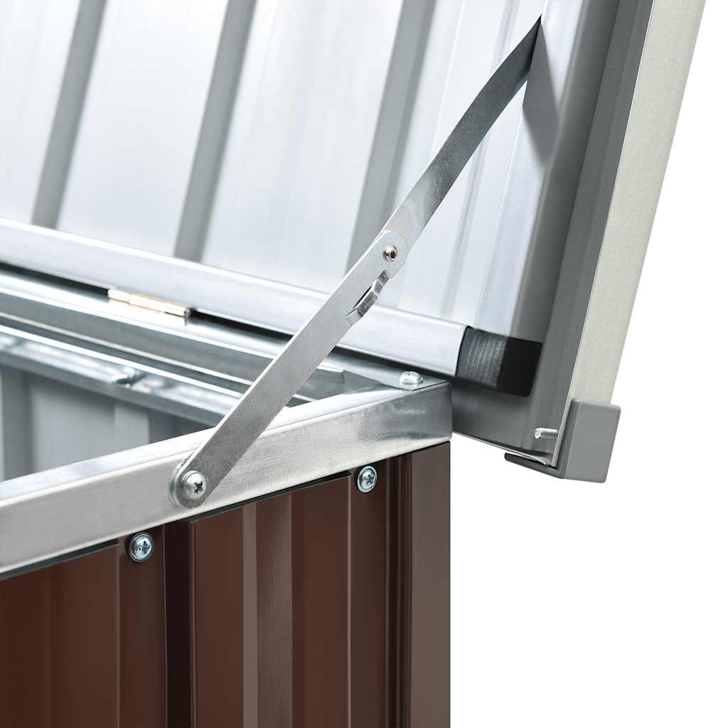 Baule da Giardino Marrone 171x99x93 cm - homemem39