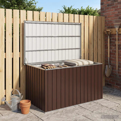 Baule da Giardino Marrone 171x99x93 cm