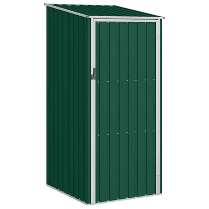 Capanno da Giardino Verde 87x98x159 cm in Acciaio Zincato