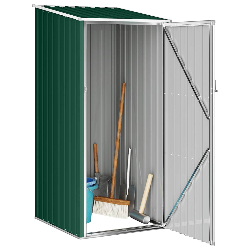 Capanno da Giardino Verde 87x98x159 cm in Acciaio Zincato | homemem39