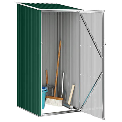 Capanno da Giardino Verde 87x98x159 cm in Acciaio Zincato | homemem39