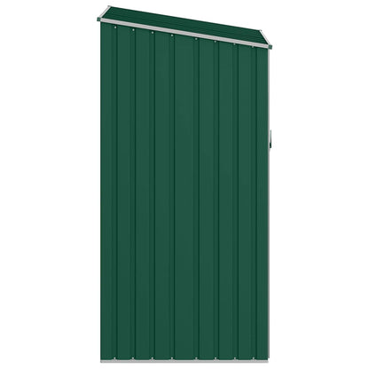 Capanno da Giardino Verde 87x98x159 cm in Acciaio Zincato | homemem39